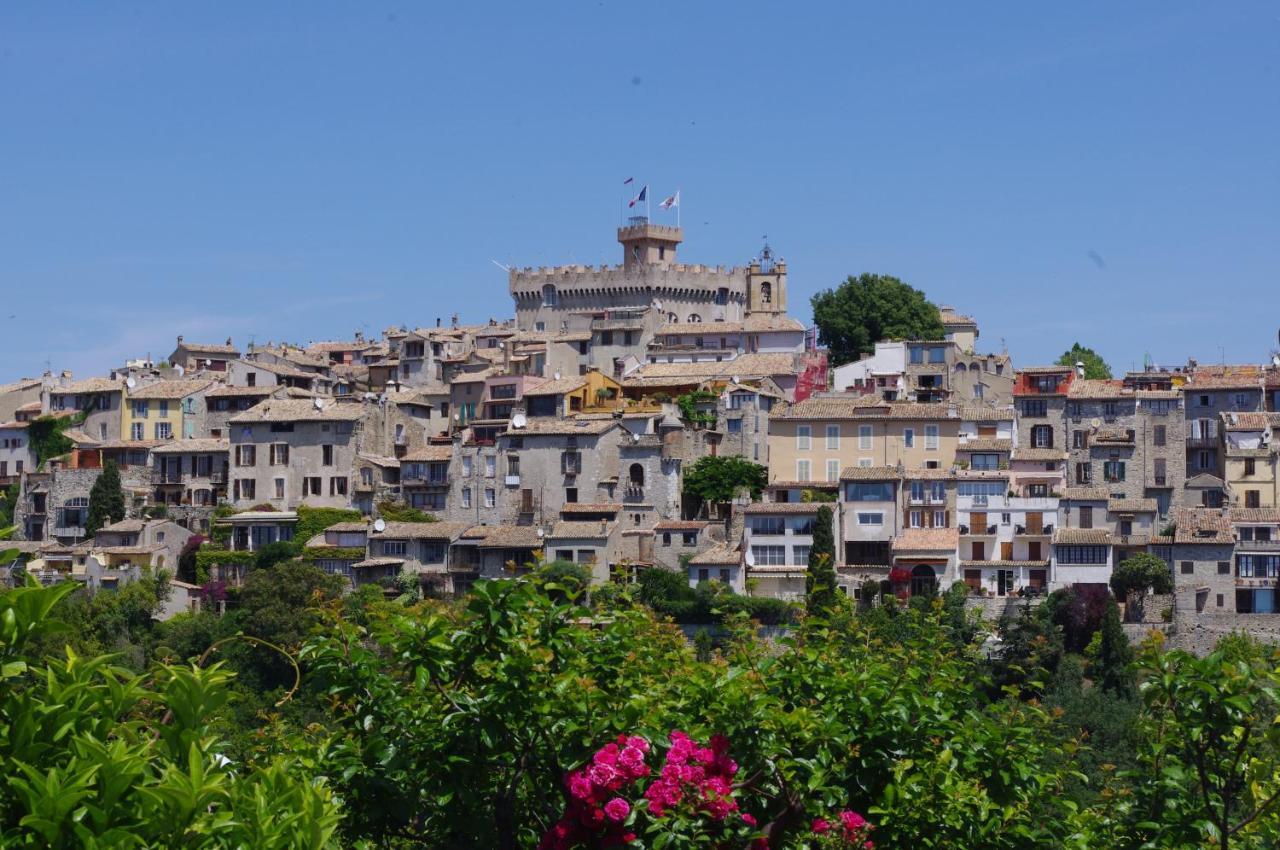Studio F1 Vue Mer A 30M Des Plages Cagnes-sur-Mer Exteriör bild