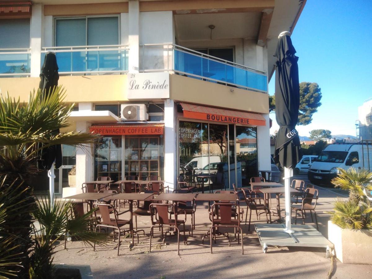 Studio F1 Vue Mer A 30M Des Plages Cagnes-sur-Mer Exteriör bild